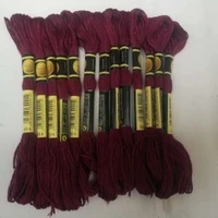 oneroom 2th dmc3350 3733 multcolor 8meter length thread cross stitch cotton sewing skeins embroidery thread floss kits
