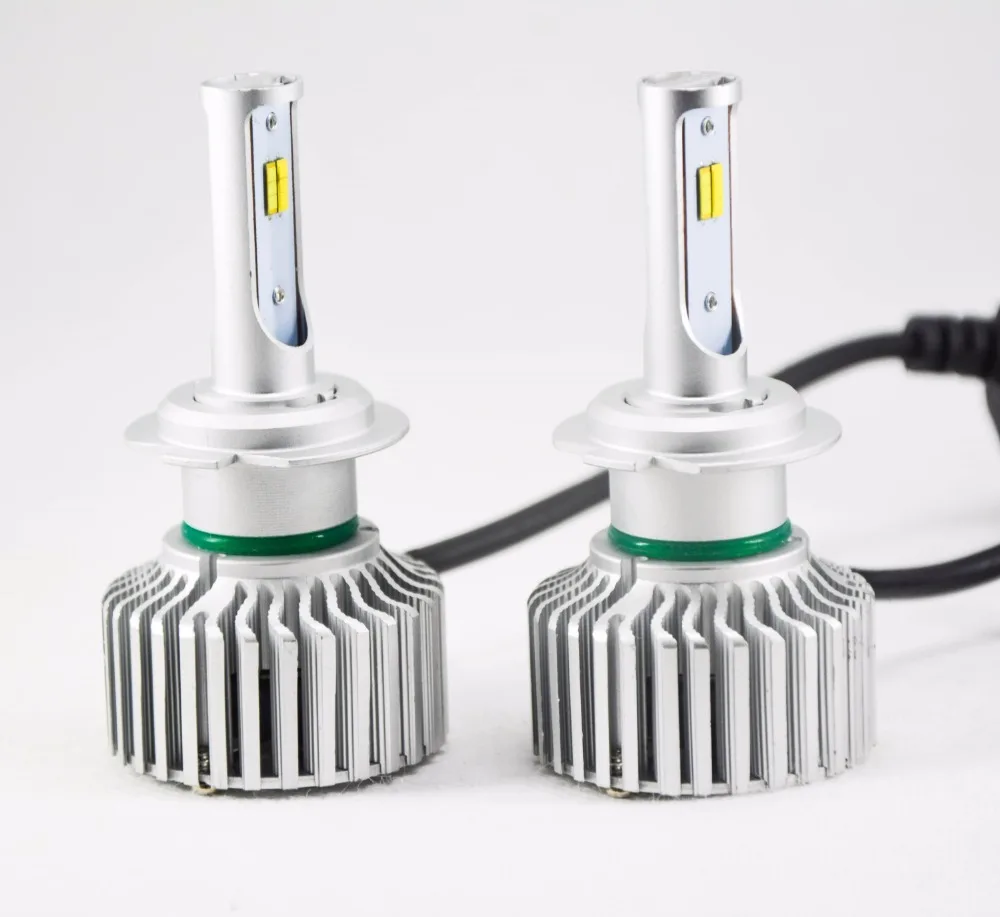 1 комплект трехцветные светодиодные лампы H7 60 Вт 3000 лм|h7 60w|led headlightfog lamp bulb |