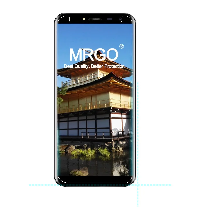 MRGO 10 шт. закаленное Стекло для Oukitel C8 телефон Экран защитная пленка 9 H Защитная