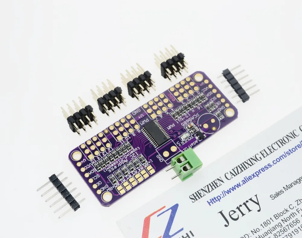 Умная электроника PCA9685 16 каналов 12 бит ШИМ сервопривод I2C интерфейс для Arduino Raspberry