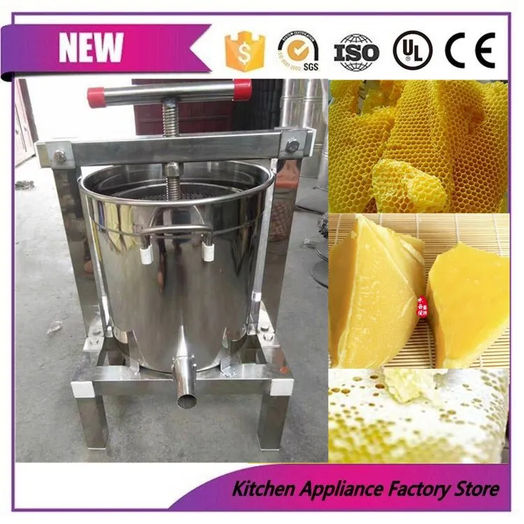 

stainless steel paraffin wax presser machine with manual type