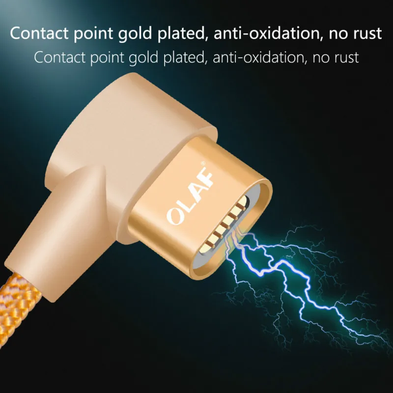 90 градусов Micro USB TypeC L Line магнитные зарядные кабели для iphone XR XS Max samsung Galaxy Note9