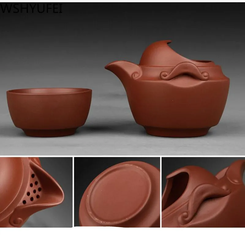 

Yixing teapot 200ml Famous hand-made water Smooth and non-prolonged water Household utensils WSHYUFEI