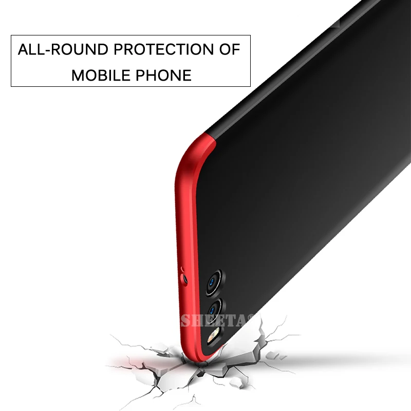 Противоударный чехол для Xiaomi Mi Note 3 8 9 SE 9T Lite 360 с полной защитой Play прочный матовый