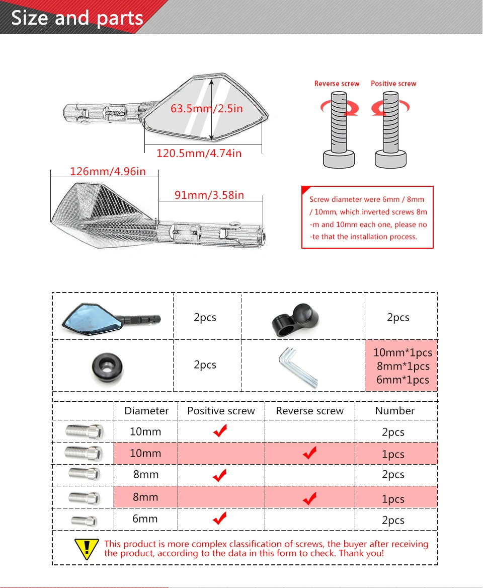 Универсальное мотоциклетное зеркало заднего вида для YAMAHA R6 2004 2005 2006 KAWASAKI Z1000 Z800 Z750
