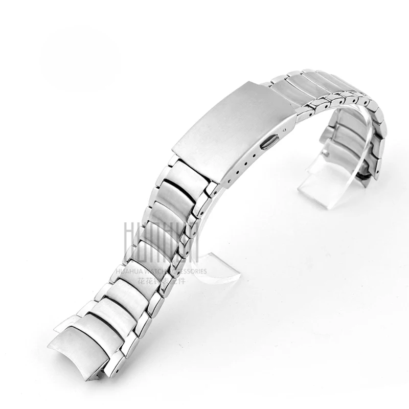Новейший подходящий для Casio EF-512D ремень из нержавеющей стали с аксессуарами часов