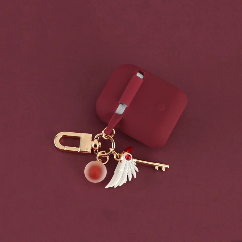 Очаровательный силиконовый чехол для Apple Airpods Bluetooth беспроводные наушники