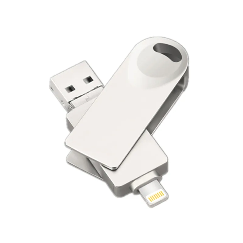 Eaget 3 in 1 USB Flash Drive 32GB Pendrive usb flash disk Pen drive 64GB 128GB Metal Memory Stick For iPhone PC | Компьютеры и офис