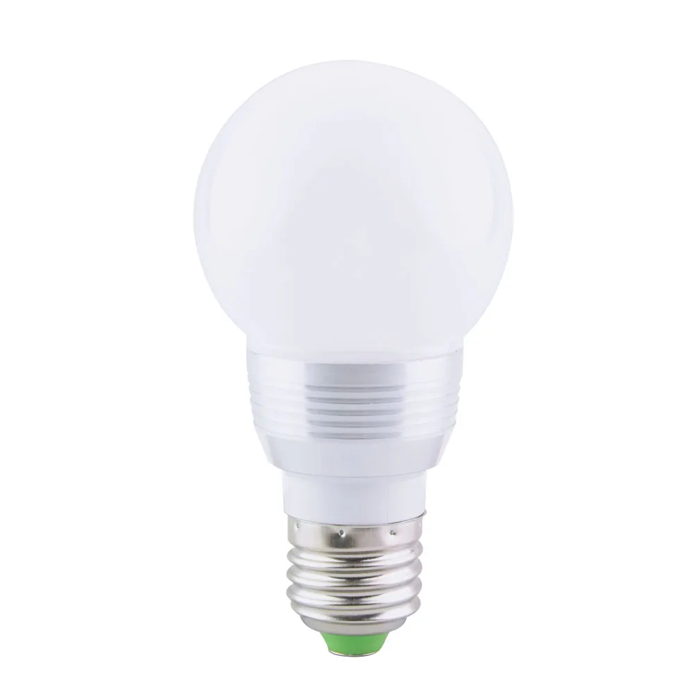 Светодиодная RGB лампа E27 85 265 в 7 Вт 220 В|lamp e27 led|e27 socketlampe led |