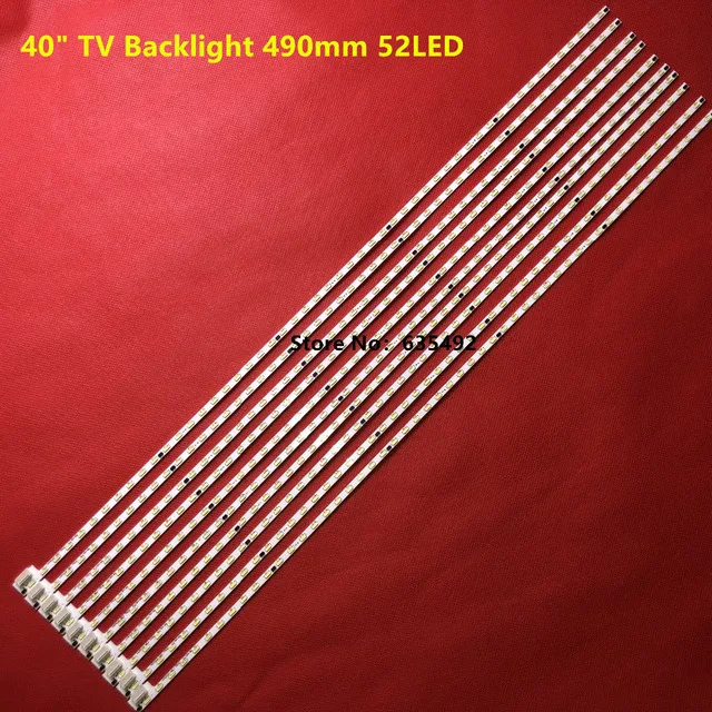 5 шт., 49 см, 52 лампы для светодиодной панели V400HJ6-ME2-TREM1 IC-40IP800 LC-40IP800 40E62 LCD-40V3A M00078 N31A51P0A N31A51POA V400HJ6-LE8 (art.: 3920cbfc57ea6) - 3920cbfc57ea6