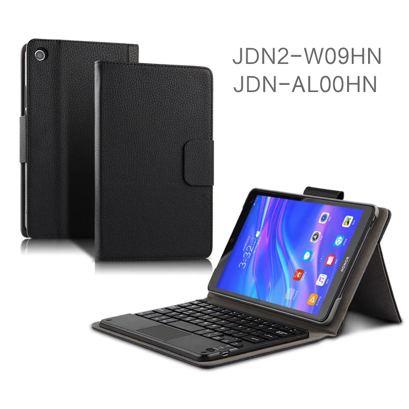 Съемный чехол для беспроводной Bluetooth клавиатуры кожаный Huawei MediaPad M5 Lite 8 0 T5 JDN2 W09/AL00