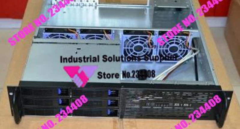 Новый 2U горячий Swappable корпус 6 Горячая замена сервер чехол SAS SATA 550 длинная общая