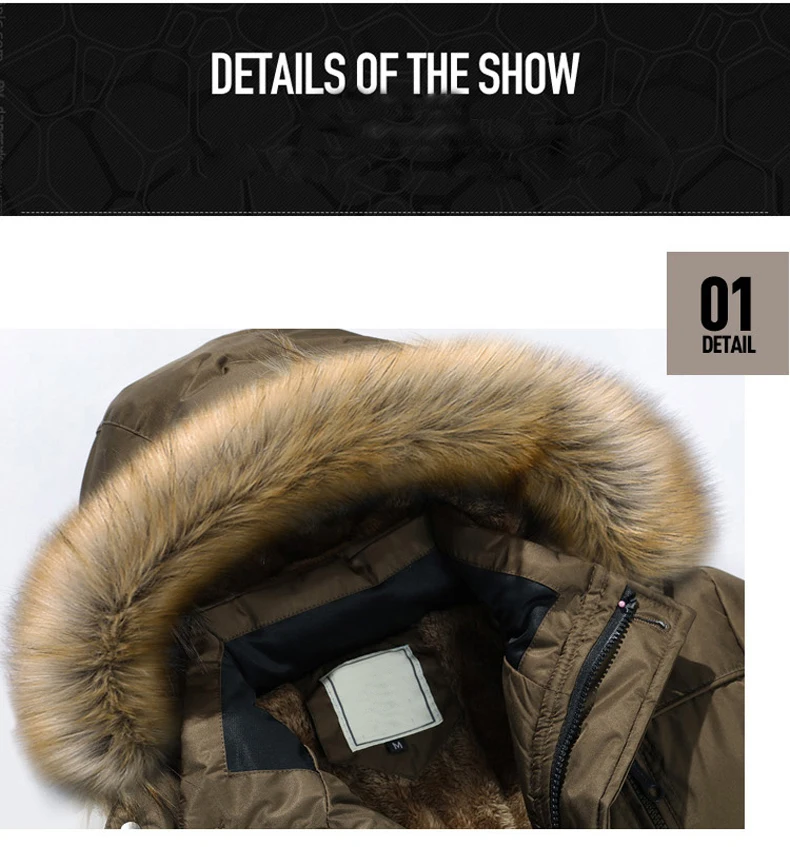 Мужские парки, брендовая одежда, модная зимняя куртка для мужчин, теплое пальто с капюшоном, повседневное Мужское пальто с меховым капюшоном, армейские военные куртки