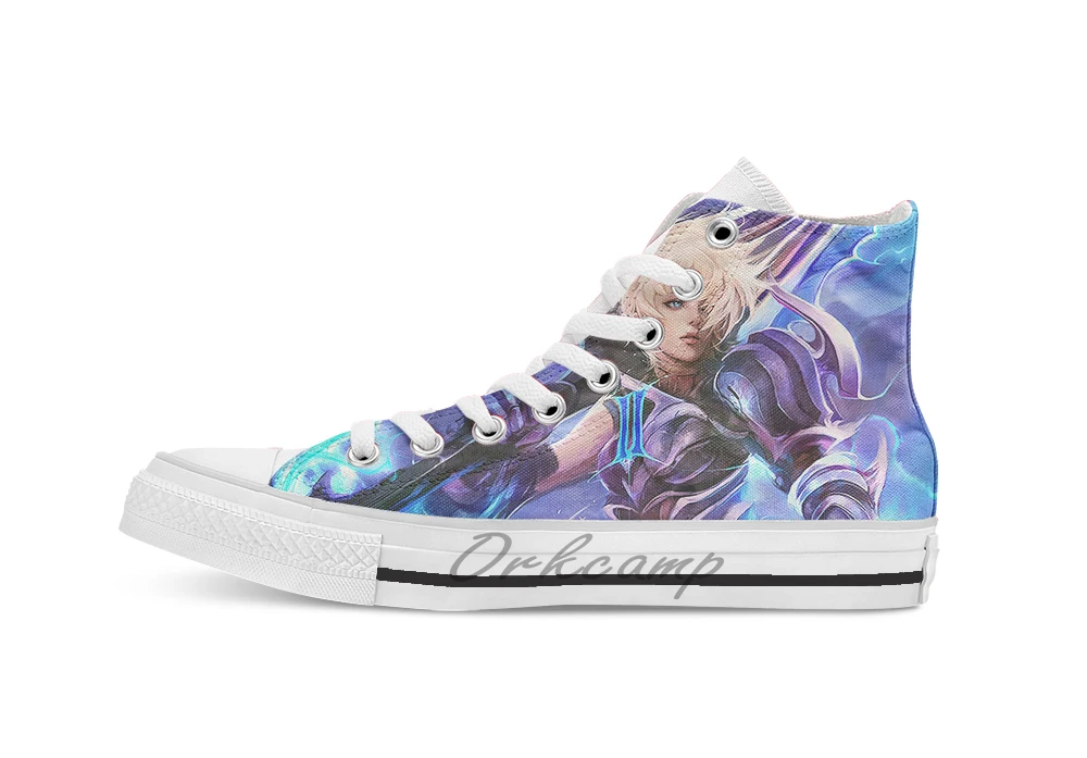 Esport Game Character Riven Tristana Trynda League Of Legend/парусиновая обувь с высоким берцем