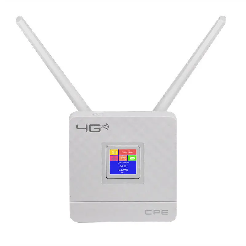 Беспроводной CPE 4G Wifi роутер портативный шлюз FDD TDD LTE WCDMA GSM глобальная разблокировка внешних антенн слот для sim-карты WAN/LAN порт