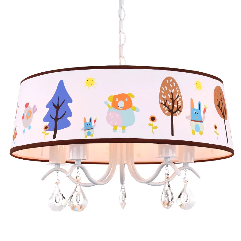 

Children's room bedroom ceiling boys and girls bedroom lighting warm garden cartoon creative ceiling lamp LO810