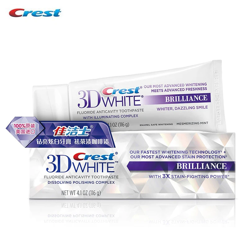 5 шт. зубная паста Crest 3D Luxe White|toothpaste crest|tooth pasteoral hygiene |