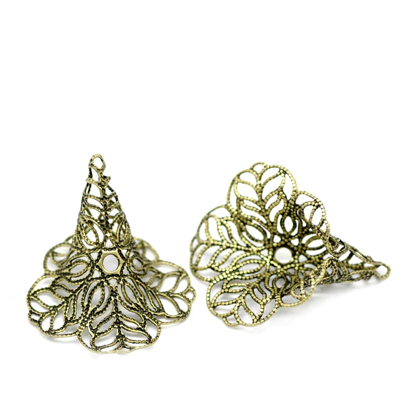 FUNIQUE Bead Caps ювелирное изделие 20 шт. бронзовые цветные бусины для изготовления