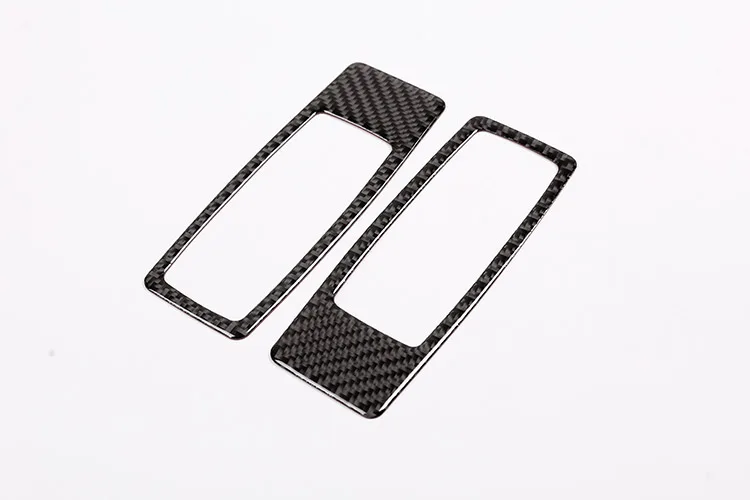 

2pcs Carbon Fiber Car Rear Row Reading Lamp Frame Trim For BMW X5 E70 X6 E71 2008-2013 Accessories