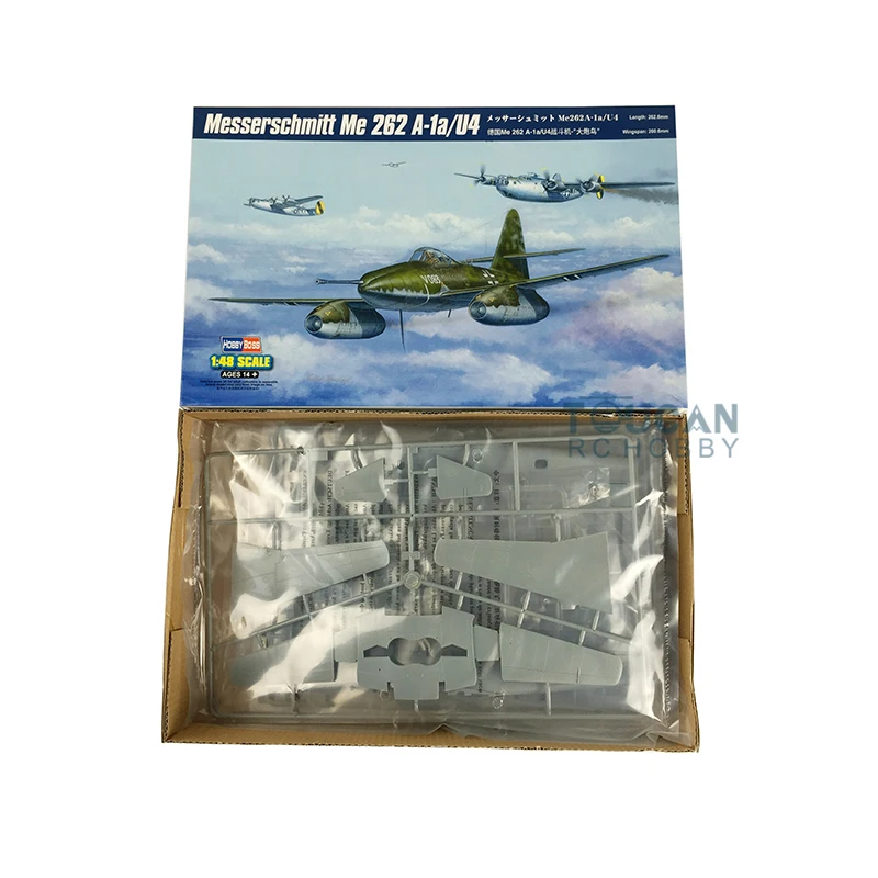 Трубач 80372 1/48 немецкий мессершмитт ME262 A-1a/U4 модель самолета