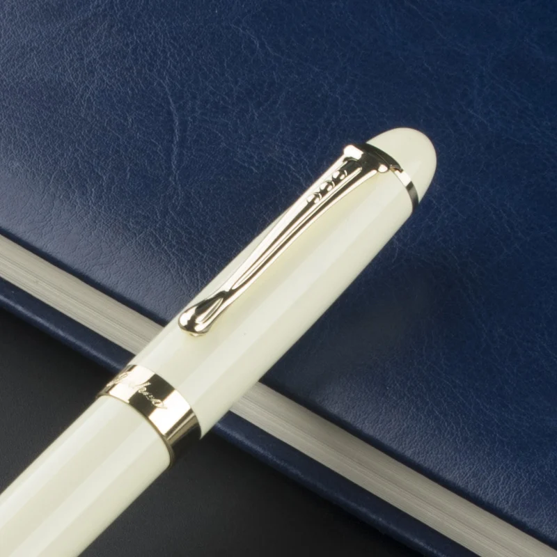 JINHAO X450 серая и Золотая авторучка 18 КГП 0 5 мм перо с широким основанием темно