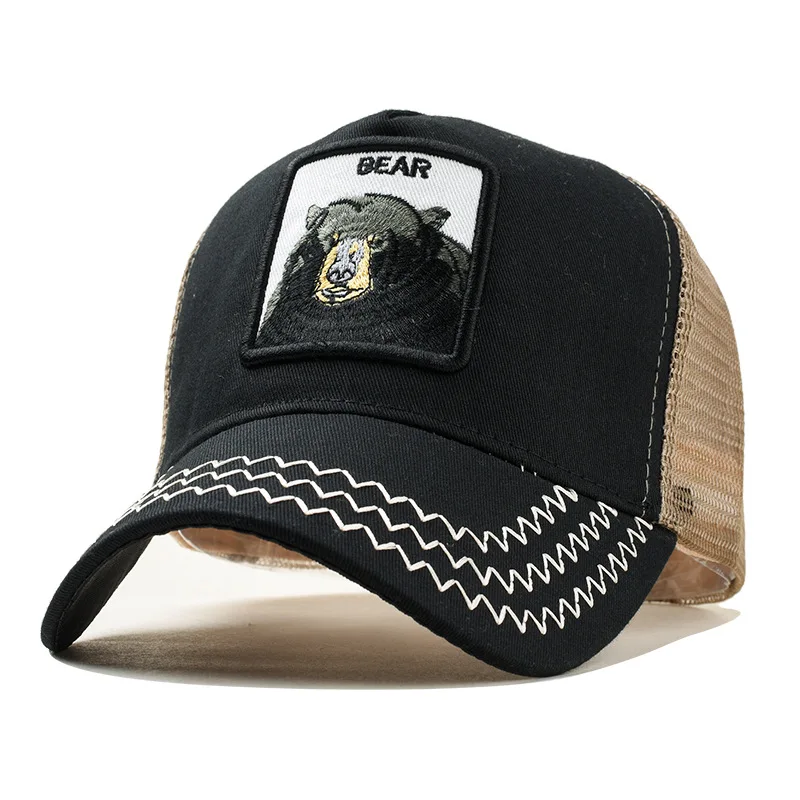 Helisopus вышивка Snapback Кепка унисекс дышащие сетчатые бейсболки мужские хип хоп