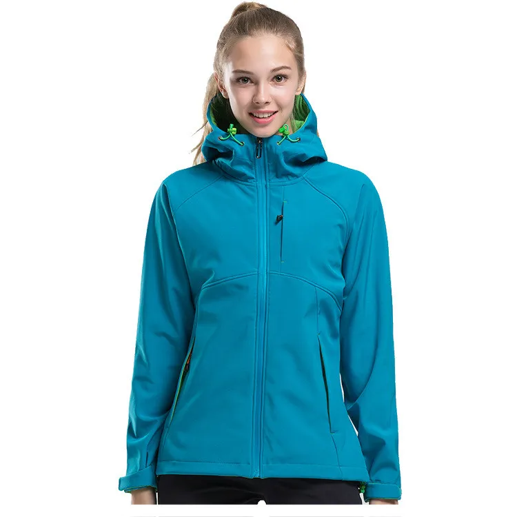 

Spring and Autumn New Soft Shell Hiking Jacket Windproof and Warm Outdoor Charge Couple Outerwear Camping Trekking Assault Suit