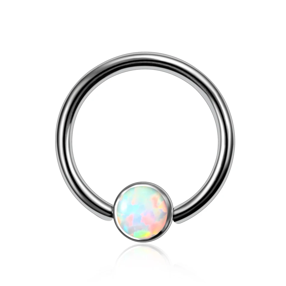 1 шт. титановый OP17 пирсинг для носа Daith Helix BCR Серьги гвоздики Tragus Пирсинг Кольца