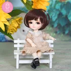 Парик для куклы BJD, бесплатная доставка, размер 5-6 дюймов, высокотемпературный парик L28, длинные красивые аксессуары для кукол, натуральный парик для девочек, мягкие волосы