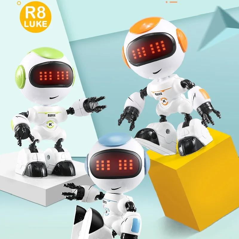 JJRC R9 RC робот рубиновое сенсорное управление DIY жесты мини умный озвученный сплав