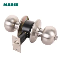 round lever handle knob knobs door lock bedroom bathroom locks stainless steel for room door wooden door iron gate new
