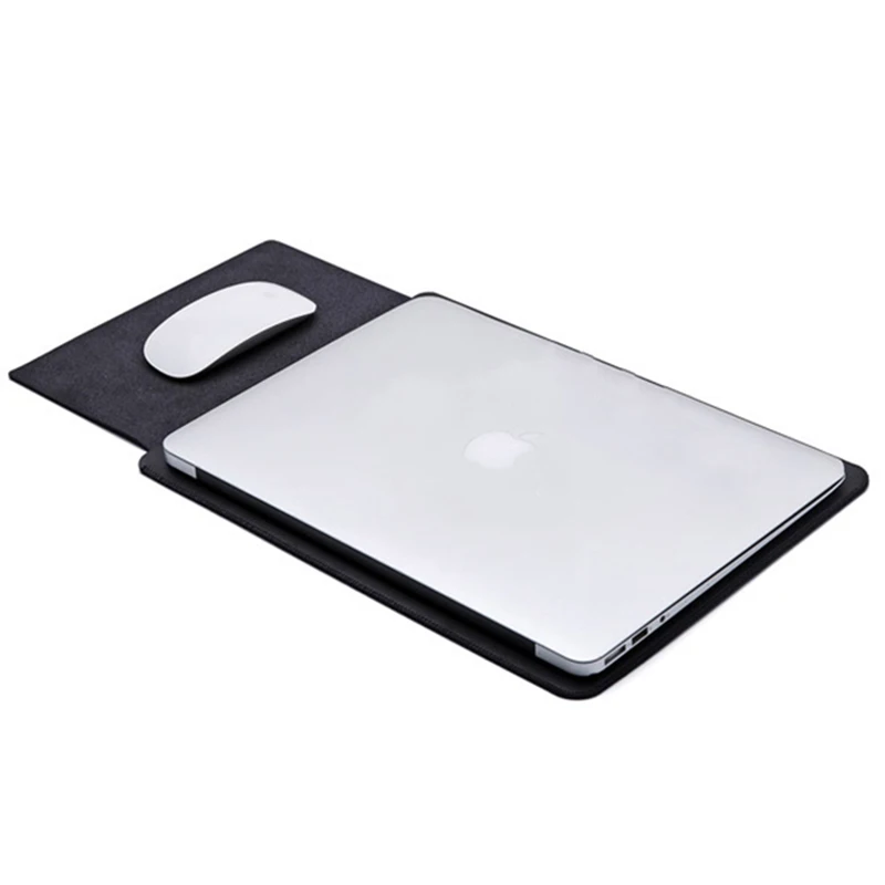 Кожаный чехол для ноутбука SYSTIMO Apple Macbook Air Pro Retina 11 12 13 15 дюймов сумка с сенсорной