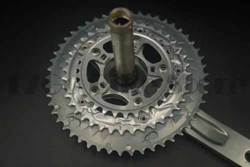 SHIMANO Тиагра шатуны 3x10 скорость FC-4603 кривошипно 50/39/30 серебро 175 мм 172 5 | Спорт и