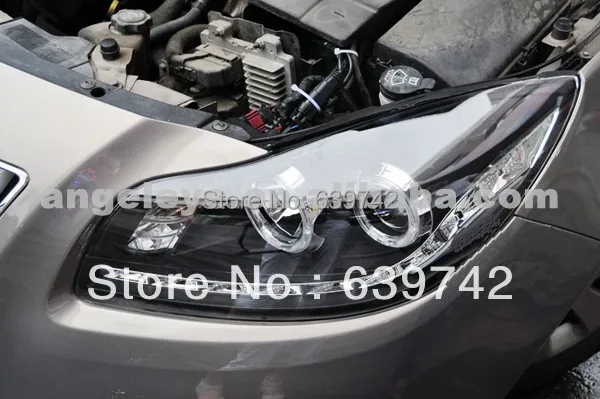 Для Buick Verano Regal Opel insignia angel eyes Светодиодная лента головная лампа 2009-2013 года LDV1