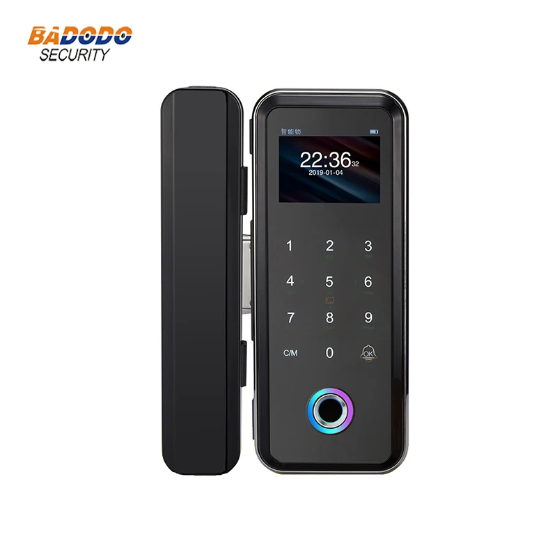 Умный дверной замок отпечатков пальцев с карточкой IC пароль пульт