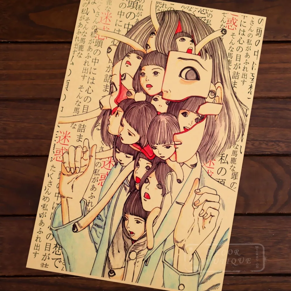 Shintaro Kago Комикс Супер Проводящие мозги поп классические винтажные Ретро