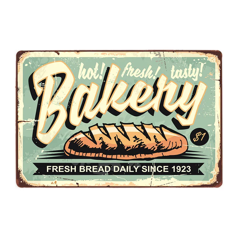 70147 Hot Dogs Retro Tin Sign Hotdog Metal Poster Vintage Plaque Fast Food Hotel Shop Wall Decor 20x30cm - Цвет: 70147