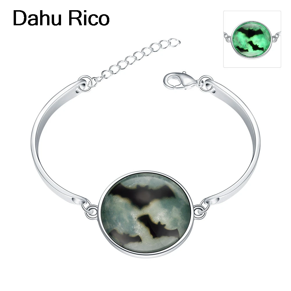 Хэллоуин флуоресцентные зеленые pulsera bransoletki boheme смешивания homme человек