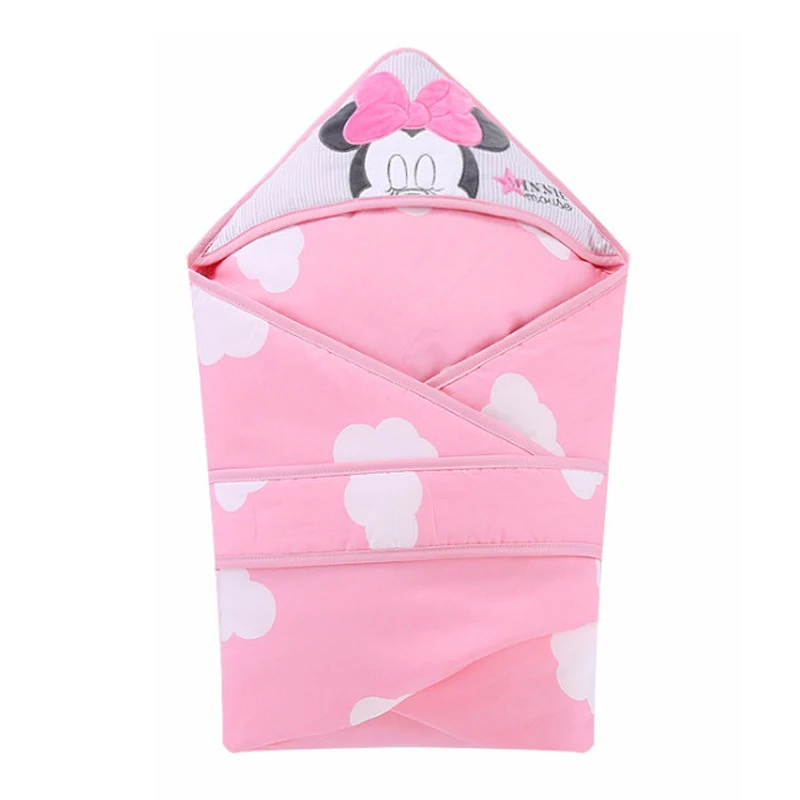Disney 2018 Mickey Minnie Baby Blanket Swaddle Wrap Blankets Soft Toddler Quilt For Infant Bed Sofa Basket Stroller Sleeping Bag |