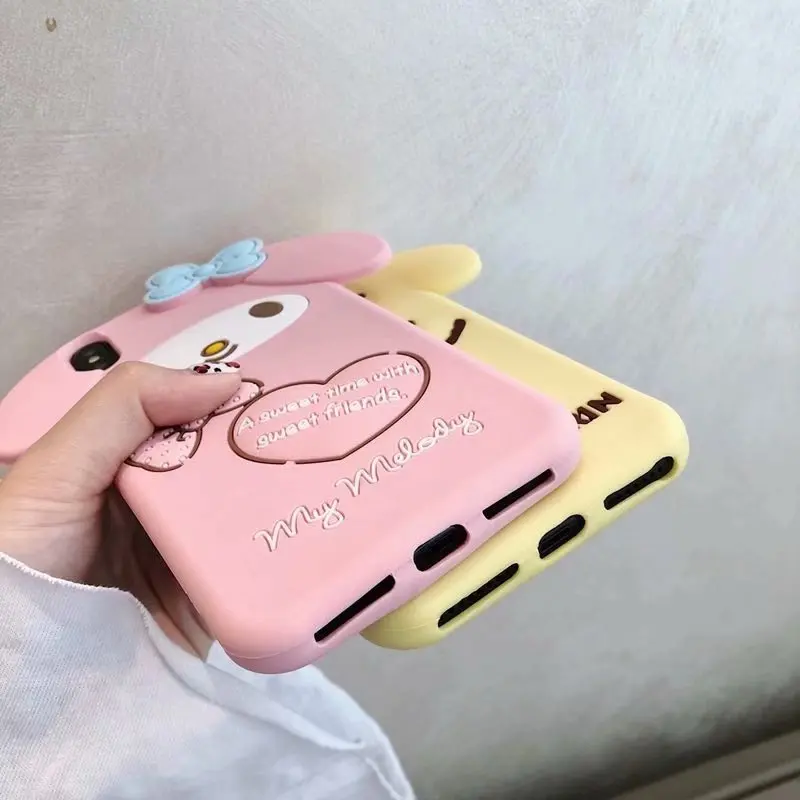Cinnamoroll 3D Full Perfect Fitted Case For iPhone XR Cute Phone Cover 6 6S 7 8 Plus Xs max Fashion Lovely Pink |