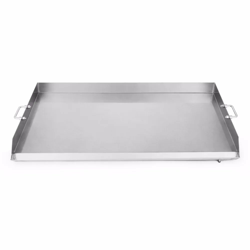 36 &quotx 22&quot Нержавеющая сталь Comal Griddle плоский верхний гриль для уличной тройной