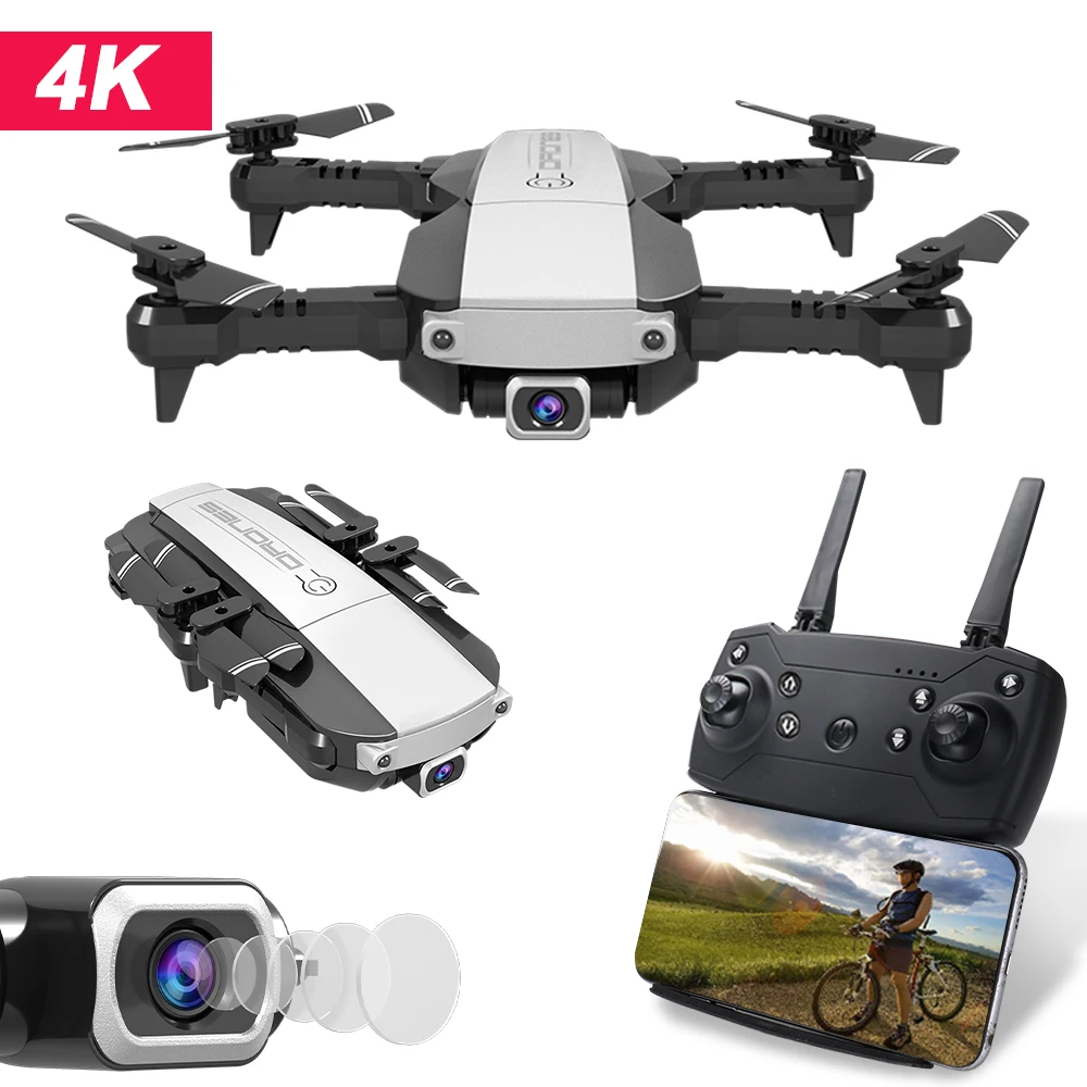 Wi-Fi FPV Радиоуправляемый Дрон 4 K/1080 P HD широкоугольная камера с изображением ангела