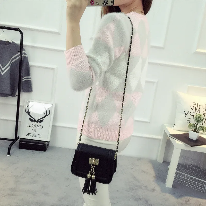 Новинка хит продаж свитер с рисунком торта женские пуловеры Осень-зима 2017 модный