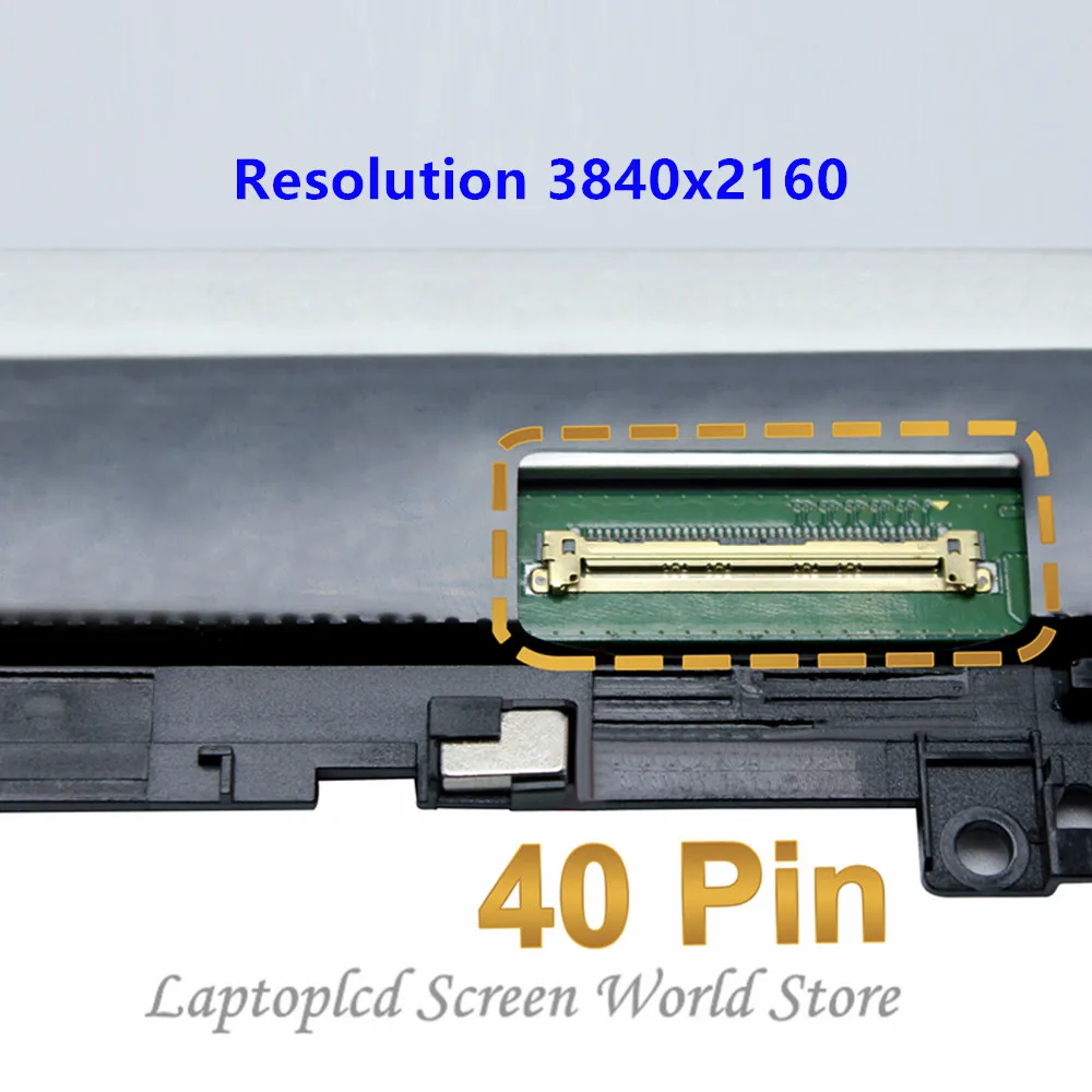 FTDLCD 15 6 ''UHD 4K LCD сенсорный экран дигитайзер + ободок LTN156FL02 L01 для ноутбука Lenovo Y50 70