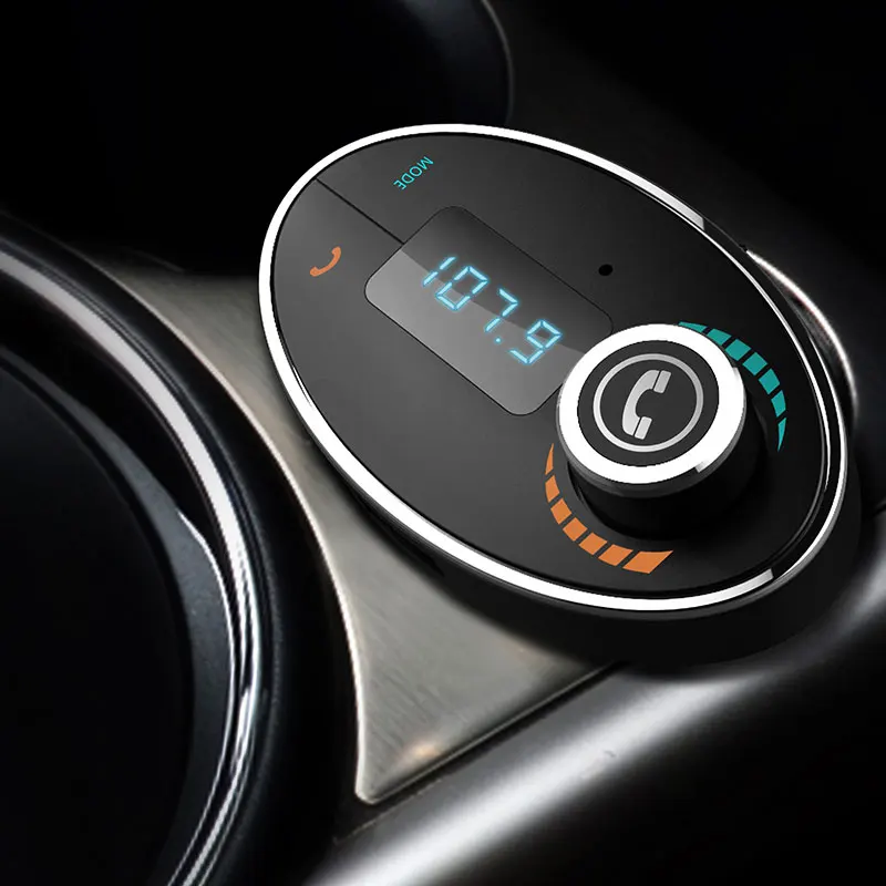 Bluetooth FM трансмиттер автомобильный комплект адаптер MP3 плеер USB зарядное