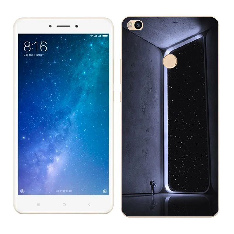 Чехол s для Xiaomi Mi Max2 Мягкий силиконовый чехол для Xiaomi Mi Max 2 пейзаж с цветком окрашенный чехол для телефона для xiomi Mi Max 2 Fundas - Цвет: 20