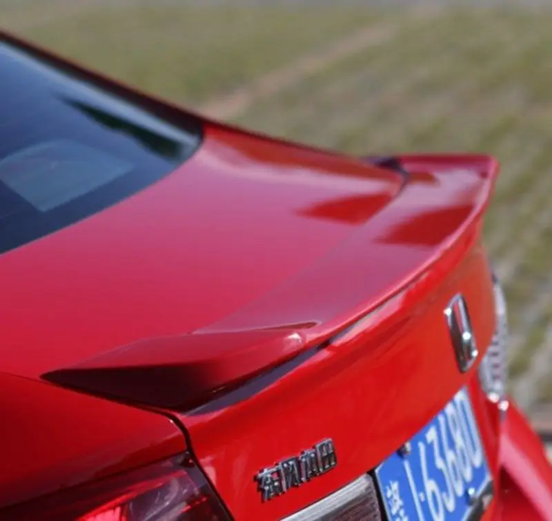 Автомобильные аксессуары для Honda Civic 2012 2013 популярный Неокрашенный спойлер из АБС