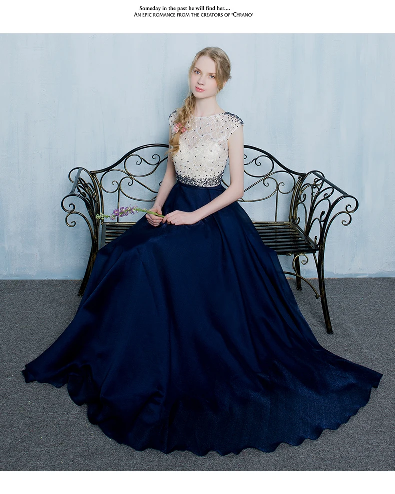 Бесплатная доставка Вечернее платье 2017 новое мода весна длинные хозяйка длинный