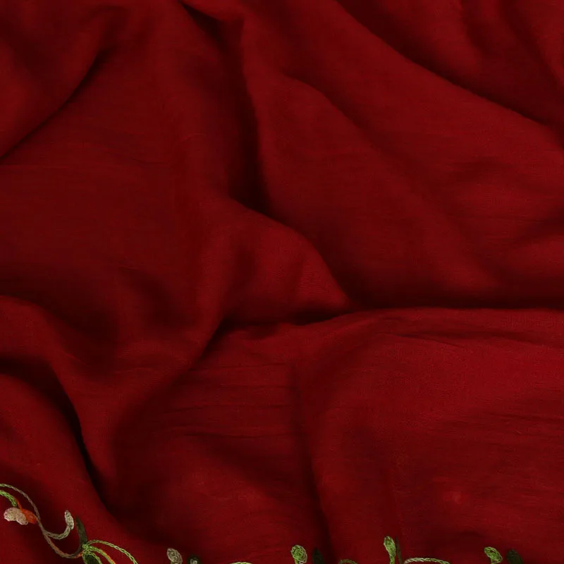 2021 Модный богемный цветочный шарф с цепочкой и кисточкой шаль из вискозы женский