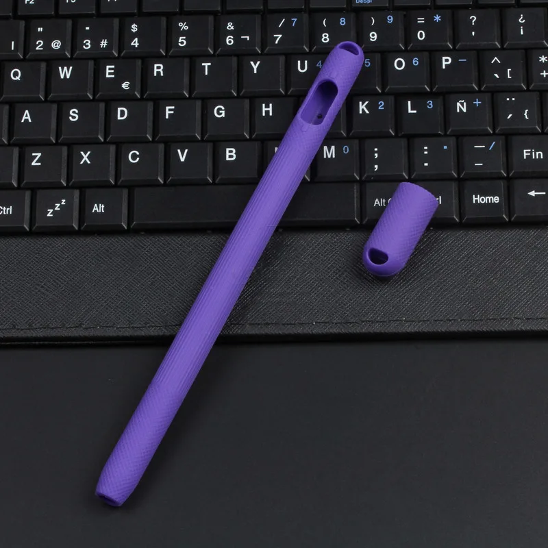 Мягкий силиконовый чехол для Apple Pencil, 1 чехол для iPad, Чехол-держатель, полный защитный чехол, сумки для планшета, стилус